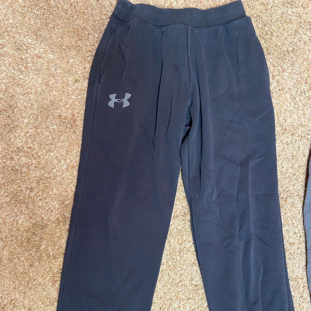 Black Under Armour Medium ColdGear Sweatpants